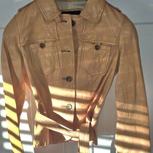 SOFT BUTTERY FEEL LEATHER JACKET